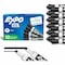 Expo Low-Odor Dry-Erase Marker, Broad Chisel Tip, Black, 12PK 80001A - alternate 1