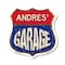 Signmission Andres's Garage, 12 Inch X 12 Inch, Plastic Sign SHI-P-12-383-ANDRES - alternate 1