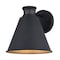 Vaxcel VAXCEL Smith, 8.75 in, Textured Black Outdoor Wall Light, Motion Sensor, Dusk to Dawn, Dark Sky T0820 - alternate 1