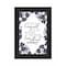 Homeroots The Secret to Living Well 2 Black Framed Print Wall Art 407679 - alternate 1