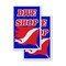 Signmission Dive Shop, Vinyl Decals Only 24 Inch x 36 Inch, Vinyl Decal, 2PK DSB-2436-2PACK-Dive Shop - alternate 1