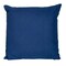 Homeroots 18" Dark Blue Striped Cotton Throw Pillow With Texture 548953 - alternate 5
