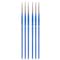 Princeton Select Artiste Round Brush, Synthetic Bristles, Short Handle Mixed Media Paintbrush, Size 1, 6PK P3750R1 - alternate 1