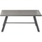 Hanover All-Weather Commercial-Grade Aluminum Slat-Top Coffee Table CMCOFTBL-GM - alternate 1