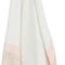 Homeroots 50" X 60" Blush Cotton Woven Color Block Throw Blanket with Fringe 518806 - alternate 3