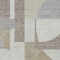 Homeroots 3' X 5' Khaki And Silver Geometric Washable Indoor Outdoor Area Rug 617920 - alternate 5