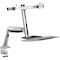 Rocstor ERGOCENTER ED6 PREMIUM DUAL MONITOR DESK MOUNT WORKSTATION - C-CLAMP- GROMMET - Y10N029-S1 - alternate 2