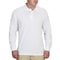 Propper Men's Uniform Polo, Polyester Pique, 3 Button, Pen Pocket on Left Sleeve Pocket(s), White, M F5356 - alternate 1