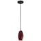 Access Lighting Merlot, Pendant, Oil Rubbed Bronze Finish, Red Sky Glass 28011-1R-ORB/RUSKY - alternate 5