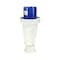 Walther-Werke Pin and Sleeve Plug, 60A, 3Ã¸Y 120/208 or 230, 3 Phase, 3 Pole, Blue, NEMA Not Rated 269509 - alternate 6