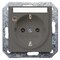 Siemens DELTA i-system SCHUKO socket outlet with increased touch protection with labeling 5UB1944 - alternate 1