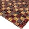 Apollo Tile Gold Red 11.7 in x 11.7 in Glass, Resin Glossy Floor and Wall Mosaic Tile 4.75 sqft/case, 5PK APLBDA882307A - alternate 3