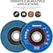 Neiko Zirconia Flap Disc, 60 Grit, Bevel Type #29, 10 Pack 11143A - alternate 4
