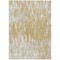 Homeroots 3' X 5' Gold And Ivory Abstract Washable Indoor Outdoor Area Rug 612659 - alternate 7