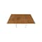 Whitewood Industries Rectangular Small Drop Leaf Dining Table, 36 in W, 29 in L, 22 in H, Parawood, Hickory/Shell T79-2236D - alternate 6