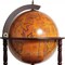 Homeroots 22in Brown Solid Wood Round Rolling Bar Cart 364350 - alternate 4