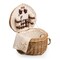 Picnic Time Family Of Brands Heart Picnic Basket, Antique White 329-35-190-000-0 - alternate 1
