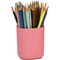 Acrimet Jumbo Pencil Holder Pen Cup Caddy Super Sized Desktop Organizer Solid Pink 934.9 - alternate 4