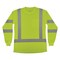 Ergodyne Hi-Vis Shirt, 2XL, Lime, Long Sleeve 22096 - alternate 1