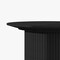 Homeroots 24" Black Wood Round Pedestal Coffee Table 568903 - alternate 5