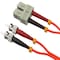 Sanoxy 2m SC/ST Duplex 50/125 Multimode OM2 Fiber Optic Cable SNX-CBL-LDR-FB104-5502 - alternate 3