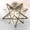 Jonathan Y Stella 12 in. Moravian Star Metal/Glass LED Flush Mount, Nickel JYL9035E - alternate 6