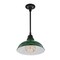 Jonathan Y Jasper 12.3 in. 1-Light Farmhouse Industrial Indoor/Outdoor Iron LED Pendant, Green JYL7611F - alternate 3