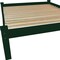 Homeroots Dark Green Solid Wood Full Bed Frame 546708 - alternate 5