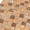 Apollo Tile Beige 11.7 in x 11.7 in Glass, Resin, Stone Glossy Floor and Wall Mosaic Tile 4.75 sqft/case, 5PK APLBDA882321A - alternate 3