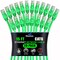 Maximm Cat6 Ethernet Cable 15ft 10Gbps 550MHz UTP, 20PK, Green, 20PK CAT6CCA-15GN-20PK - alternate 1
