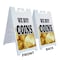 Signmission We Buy Coins, A-Frame & 2 Decals Installed, Heavy-Duty Plastic Frame SBHD-D-2436-We Buy Coins - alternate 4