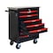 Wrightmaster 22 in. W x 13.6 in. D 7-Drawer Metal Roller Cabinet Tool Chest in Black ZR-245256 - alternate 1