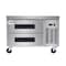 Koolmore 36 in. 2-Drawer Commercial Chef Base Freezer in Stainless-Steel KM-BF-362D - alternate 1