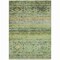 Homeroots 3' X 5' Artichoke Green Blue And Black Floral Washable Indoor Outdoor Area Rug 606170 - alternate 5