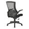 Office Star Products Ventilated Seating Screen Back Manager's Chair, Black EM60926P-3M - alternate 3