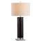 Jonathan Y Dallas 31.5" Ceramic LED Table Lamp, Black/Chrome JYL8021B - alternate 1