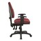 Office Star Products Ergonomic Fabric Dual Function Ergonomic Chair, Wine 36427-298 - alternate 3