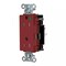 Hubbell Wiring Device-Kellems Straight Blade Receptacle, 5-15R, 15 A, 125V AC, 2 Pole, 3 Wire, Surface Mount, Grounded HBL2172STRTR - alternate 1