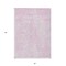 Homeroots 5' X 8' Pink And Ivory Geometric Washable Indoor Outdoor Area Rug 577578 - alternate 7