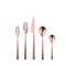 Mepra Linea Flatware Set - 5 Pieces - Bronze 109122005 - alternate 1