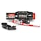 Warn R25-S Synthetic Rope Winch with Handlebar switch and dash-mounted rocker switch 110020 - alternate 1