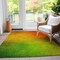 Homeroots 9' X 12' Terra Cotta Gold And Green Ombre Washable Indoor Outdoor Area Rug 577281 - alternate 6