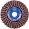 Pferd PFERD Flap Disc, PVL-R, POLIVLIES CURVE, 5in x 7/8, Medium, Aluminum oxide 45924 - alternate 7