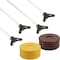 Champion Sports Shuffleboard Set, 4 Cue, 8 Plstc Dscs, PK12 SBA10 - alternate 1