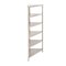 Homeroots 75" Gray Solid Wood Five Tier Corner Bookcase 399765 - alternate 3