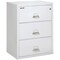 Fireking 3 Drawer, 1 Hr Fire & Impact Rated, 31" Wide Lateral Arctic White 3-3122-CAW - alternate 1