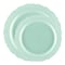 Smarty Had A Party Turquoise Vintage Round Plastic Dinnerware Value Set (120 Dinner Plates + 120 Salad Plates), 240PK 860TQVP-CASE - alternate 1
