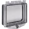 Safety Technology International Enclosure, Polycarbonate, Flush Mount, 10 in W x 3 1/2 in H x 10 in D, Clear STI-7510C - alternate 1
