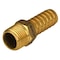 Water Source Pipe Adapter, 1/2 in, MNPT x Barb, Brass MA50NL - alternate 1