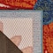 Homeroots 6' Ivory Blue And Orange Floral Indoor Outdoor Runner Rug 548035 - alternate 5